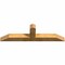 Ekena Millwork Portland Rough Sawn Timber Gable Bracket, Western Red Cedar, 72"W x 21"H x 6"D x 6"F, 7/12 Pitch GBW072X21X0606POR00RWR - alternate 4